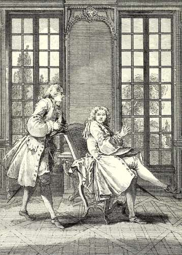 En scene fra Misantropen